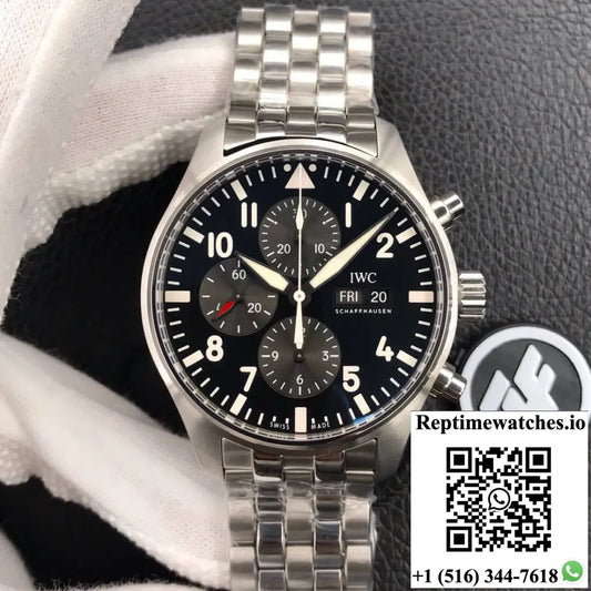 IWC Pilot IW377710 ZF Factory Black Dial AF Factory