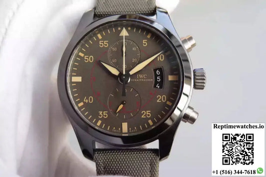 IWC Pilot IW388002 V6 Factory Charcoal Gray Dial AI Factory