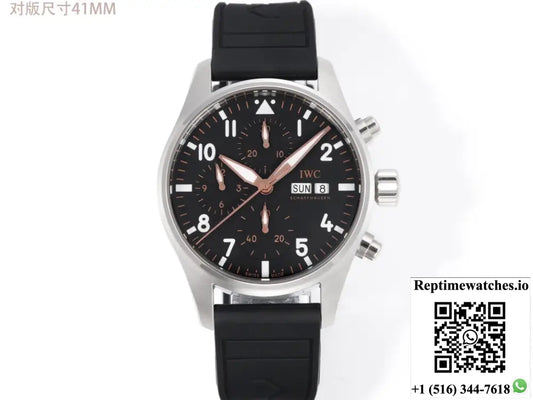 IWC Pilot IW388116 TW Factory Week Display