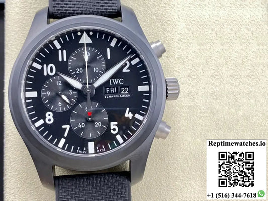 IWC Pilot IW389101 TPS Factory Black Dial - Watches