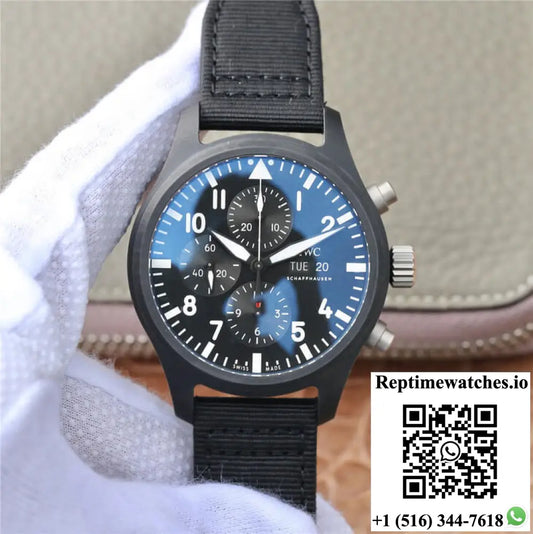 IWC Pilot IW389101 ZF Factory Black Dial AF Factory