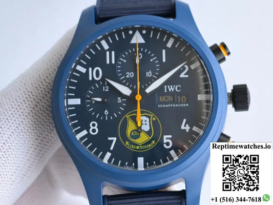 IWC Pilot IW389109 TW Factory Date Display