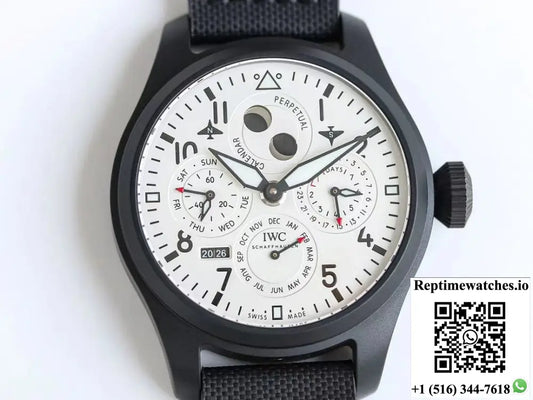 IWC Pilot IW502902 V9 Factory White Dial