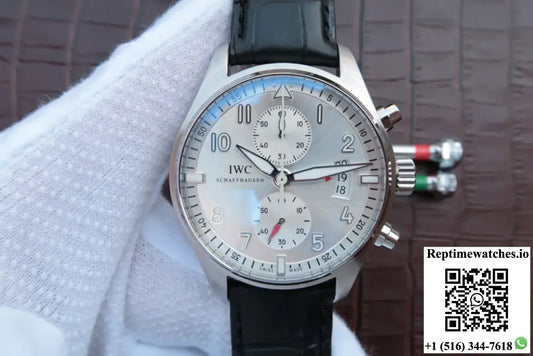 IWC Pilot JU-AIR Special Edition IW387809 ZF Factory Rhodium Dial AI Factory