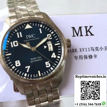IWC Pilot Mark XVII Le Petit Prince IW327014 MKS Factory Blue Dial - Watches