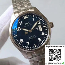 IWC Pilot Mark XVII Le Petit Prince IW327014 MKS Factory Blue Dial - Watches