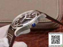 IWC Pilot Mark XVIII Antoine De Saint Exepury IW327003 MKS Factory Brown Dial - Watches