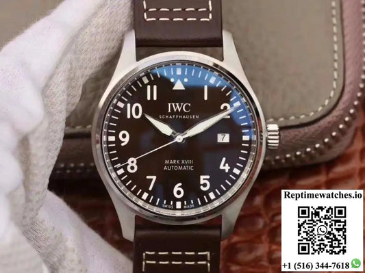 IWC Pilot Mark XVIII Antoine De Saint Exepury IW327003 MKS Factory Brown Dial - Watches