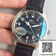 IWC Pilot Mark XVIII Edition Laureus Sport IW324703 MKS Factory V2 Blue Dial - Watches