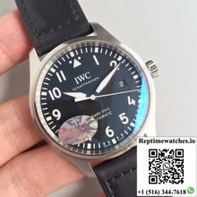 IWC Pilot Mark XVIII Edition Laureus Sport IW324703 MKS Factory V2 Blue Dial - Watches
