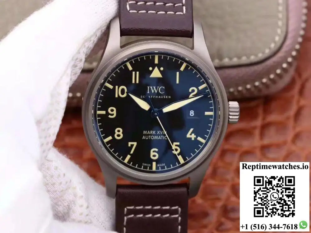 IWC Pilot Mark XVIII Le Petit Prince IW327010 MKS Factory V2 Black Dial - Watches