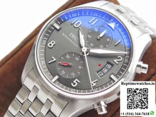 IWC Pilot Spitfire Chronograph IW387804 ZF Factory Anthracite Dial - Watches