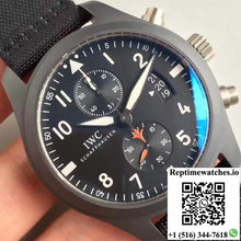 IWC Pilot Top Gun Chronograph IW389001 ZF Factory Anthracite Dial - Watches