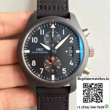 IWC Pilot Top Gun Chronograph IW389001 ZF Factory Anthracite Dial - Watches