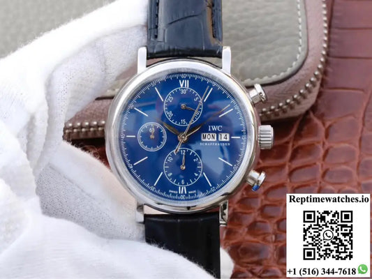 IWC Portofino 150th Anniversary Special Edition IW391023 ZF Factory Blue Dial AI Factory