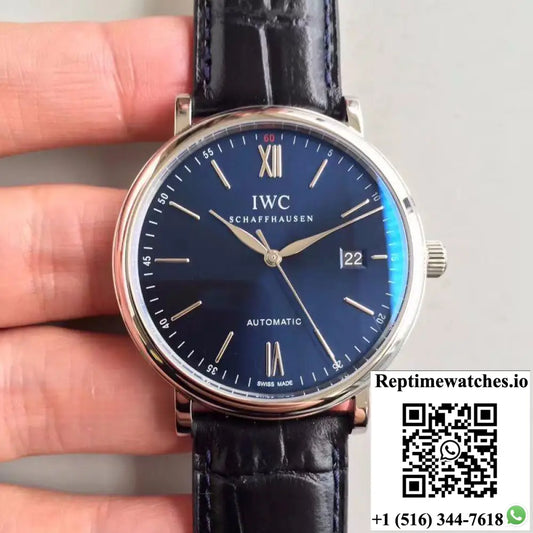 IWC Portofino Automatic IW356502 MKS Factory Blue Dial - Watches