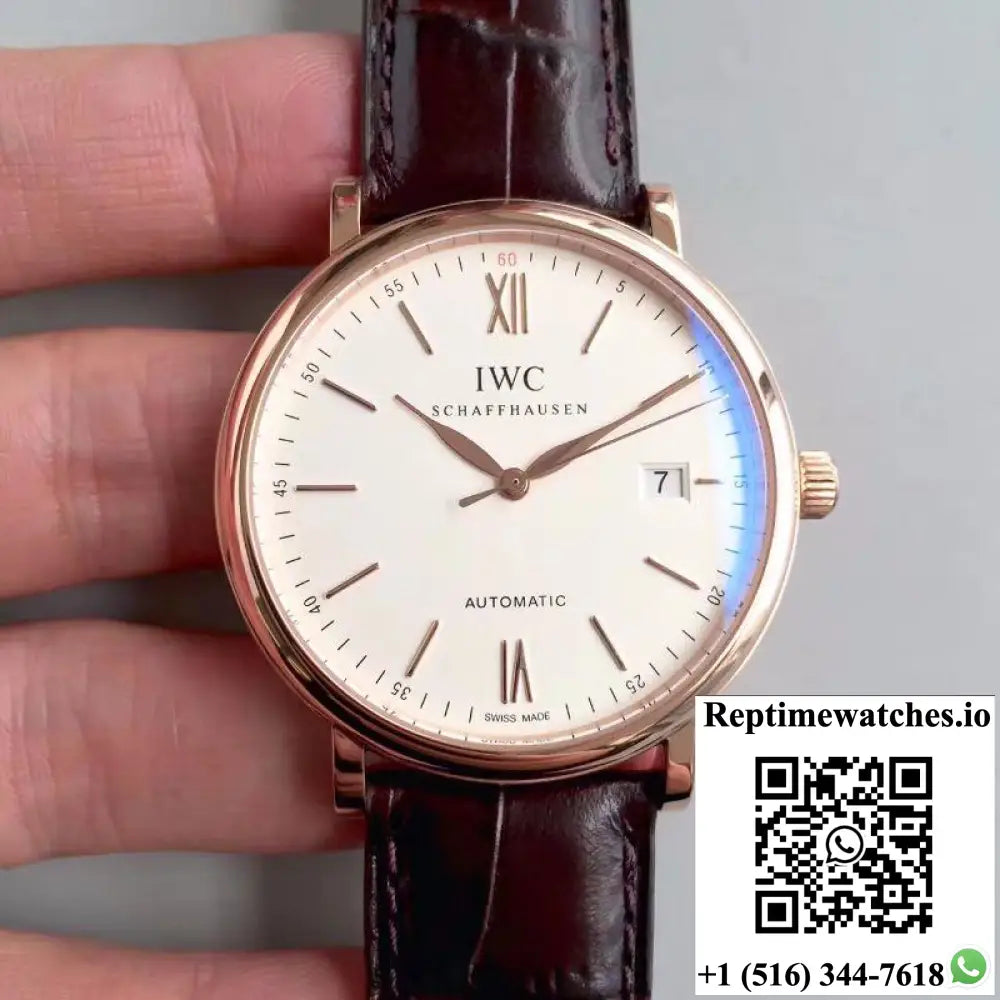 IWC Portofino Automatic IW356504 MKS Factory White Dial - Watches