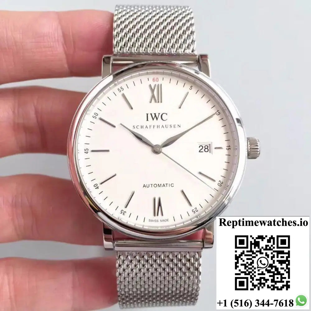 IWC Portofino Automatic IW356505 MKS Factory White Dial - Watches