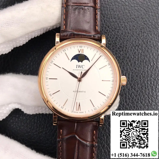 IWC Portofino Moon Phase IW459401 MKS Factory Rose Gold AI Factory
