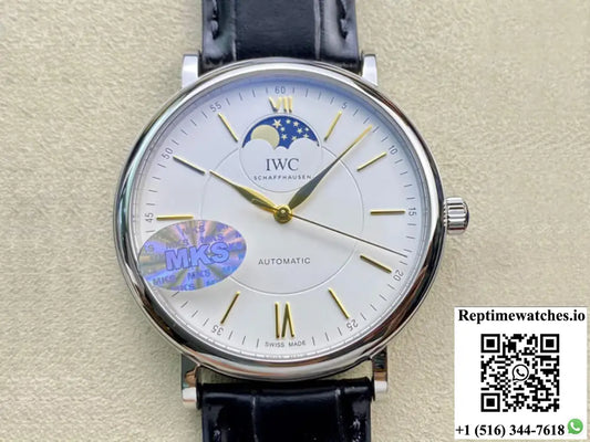 IWC Portofino Moon Phase IW459401 MKS Factory White Dial AI Factory