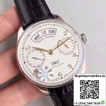 IWC Portugieser Annual Calendar IW503501 YL Factory White Dial - Watches