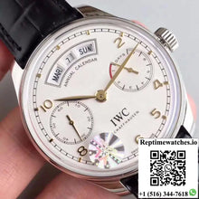 IWC Portugieser Annual Calendar IW503501 YL Factory White Dial - Watches