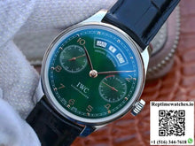 IWC Portugieser Annual Calendar IW503510 YL Factory Green Dial - Watches