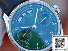 IWC Portugieser Annual Calendar IW503510 YL Factory Green Dial - Watches