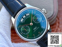 IWC Portugieser Annual Calendar IW503510 YL Factory Green Dial - Watches