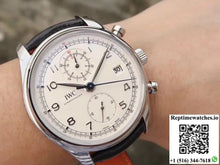 IWC Portugieser Chronograph Classic IW390403 ZF Factory White Dial - Watches