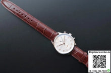 IWC Portugieser Chronograph IW371445 ZF Factory White Dial - Watches