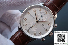 IWC Portugieser Chronograph IW371445 ZF Factory White Dial - Watches