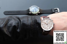 IWC Portugieser Chronograph IW371445 ZF Factory White Dial - Watches