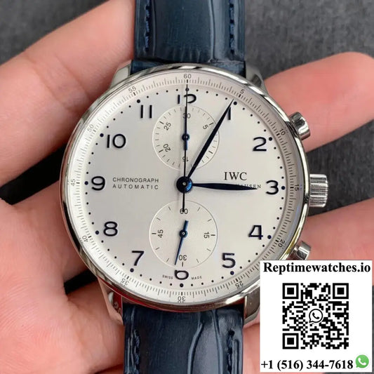 IWC Portugieser IW371446 ZF Factory V2 Leather Strap - Watches