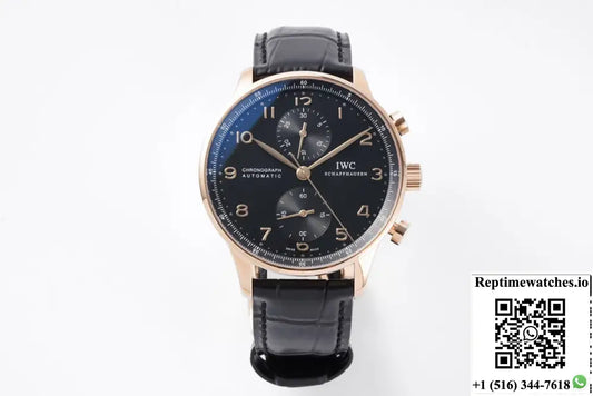 IWC Portugieser IW371610 ZF Factory Alligator Leather Strap