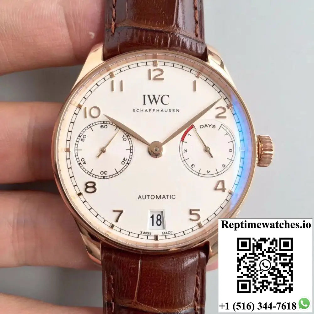 IWC Portugieser IW500701 ZF Factory V3 White Dial - Watches