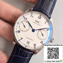 IWC Portugieser IW500705 ZF Factory V4 White Dial and Blue Markers - Watches