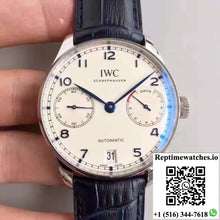 IWC Portugieser IW500705 ZF Factory V4 White Dial and Blue Markers - Watches