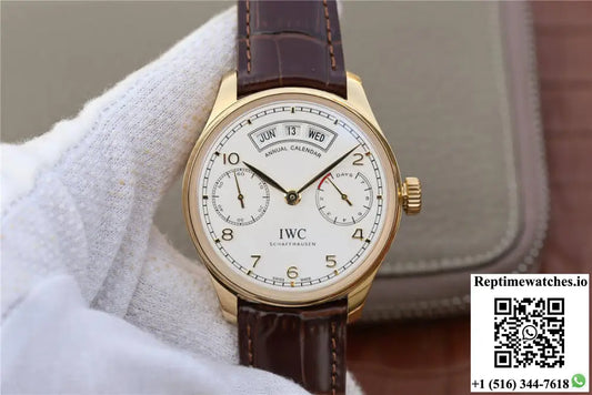 IWC Portugieser IW503502 YL Factory Gold Shell White Dial AI Factory