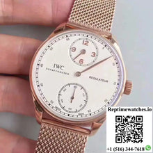 IWC Portugieser Regulateur IW544402 YL Factory White Dial - Watches