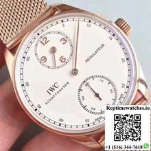 IWC Portugieser Regulateur IW544402 YL Factory White Dial - Watches