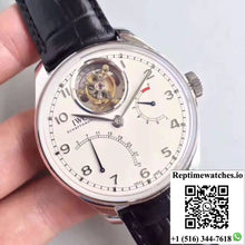 IWC Portugieser Tourbillon Mystere Retrograde IW504601 YL Factory White Dial - Watches