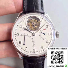 IWC Portugieser Tourbillon Mystere Retrograde IW504601 YL Factory White Dial - Watches