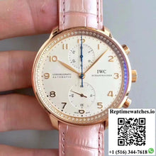 IWC Portuguese Chronograph ZF Factory White Dial - Watches