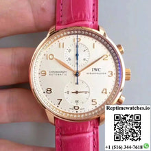 IWC Portuguese Chronograph ZF Factory White Dial - Watches