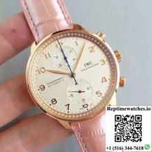 IWC Portuguese Chronograph ZF Factory White Dial - Watches