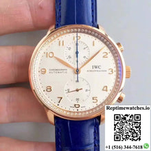 IWC Portuguese Chronograph ZF Factory White Dial - Watches