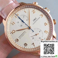 IWC Portuguese Chronograph ZF Factory White Dial - Watches