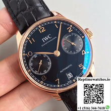 IWC Portuguese IW500701 ZF Factory Black Dial - Watches