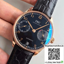 IWC Portuguese IW500701 ZF Factory Black Dial - Watches